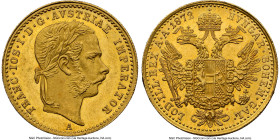 Franz Joseph I gold Ducat 1872-A MS62 NGC, Vienna mint, KM2266. Final date. HID09801242017 © 2024 Heritage Auctions | All Rights Reserved