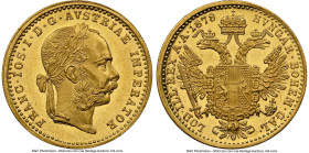 Franz Joseph I gold Ducat 1878 MS62 NGC, Vienna mint, KM2267. HID09801242017 © 2024 Heritage Auctions | All Rights Reserved