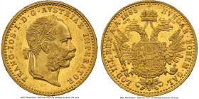 Franz Joseph I gold Ducat 1885 MS61 NGC, Vienna mint, KM2267. HID09801242017 © 2024 Heritage Auctions | All Rights Reserved