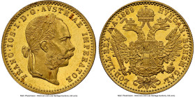 Franz Joseph I gold Ducat 1889 MS63 NGC, Vienna mint, KM2267. HID09801242017 © 2024 Heritage Auctions | All Rights Reserved