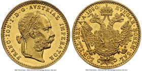 Franz Joseph I gold Ducat 1890 MS61 Prooflike NGC, Vienna mint, KM2267. HID09801242017 © 2024 Heritage Auctions | All Rights Reserved