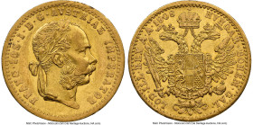 Franz Joseph I gold Ducat 1908 AU55 NGC, Vienna mint, KM2267. HID09801242017 © 2024 Heritage Auctions | All Rights Reserved