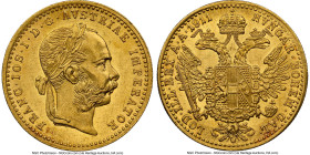 Franz Joseph I gold Ducat 1911 UNC Details (Obverse Cleaned) NGC, Vienna mint, KM2267. HID09801242017 © 2024 Heritage Auctions | All Rights Reserved