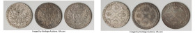 Maria Theresa 3-Piece Lot of Uncertified Talers Fine (Cleaned), Includes (1) 1766, (1) 1768, (1) 1780 issues. Sold as is, no returns. HID09801242017 ©...