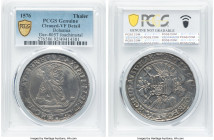 Maximilian II Taler 1576 VF Details (Cleaned) PCGS, Joachimstal mint, KM-MB226, Dav-8057. HID09801242017 © 2024 Heritage Auctions | All Rights Reserve...