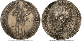 Ferdinand II Taler 1627 AU Details (Cleaned) NGC, Joachimstal mint, KM356, Dav-3141. HID09801242017 © 2024 Heritage Auctions | All Rights Reserved