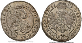 Leopold I 3 Kreuzer 1705-BW MS64 NGC, Kuttenberg mint, KM606. HID09801242017 © 2024 Heritage Auctions | All Rights Reserved
