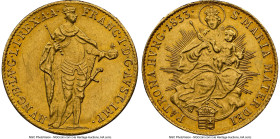 Franz II gold Ducat 1833 AU Details (Cleaned) NGC, Kremnitz mint, KM419, Huszar-1921. HID09801242017 © 2024 Heritage Auctions | All Rights Reserved
