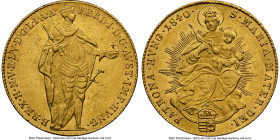 Ferdinand V gold Ducat 1840 MS61 NGC, Kremnitz mint, KM425, Fr-222, H-2075. The definition on the Madonna robe is as precise as one is likely to find ...
