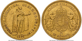 Franz Joseph I gold 10 Korona 1894-KB AU Details (Improperly Cleaned) NGC, Kormoczbanya mint, KM485. HID09801242017 © 2024 Heritage Auctions | All Rig...