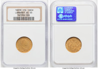 Lombardy - Venetia. Franz I gold 1/2 Sovrano 1831-M AU53 NGC, Milan mint, KM-C10.1. HID09801242017 © 2024 Heritage Auctions | All Rights Reserved
