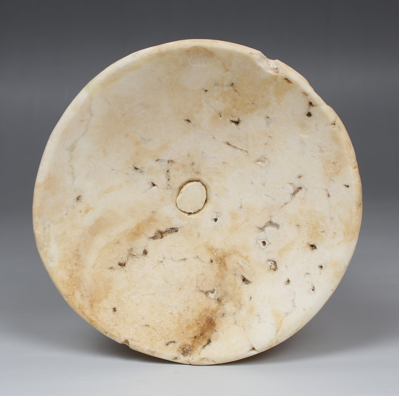 Egyptian libation bowl, Ex MUSEUM

ITEM: Libation bowl
 MATERIAL: Alabaster
...