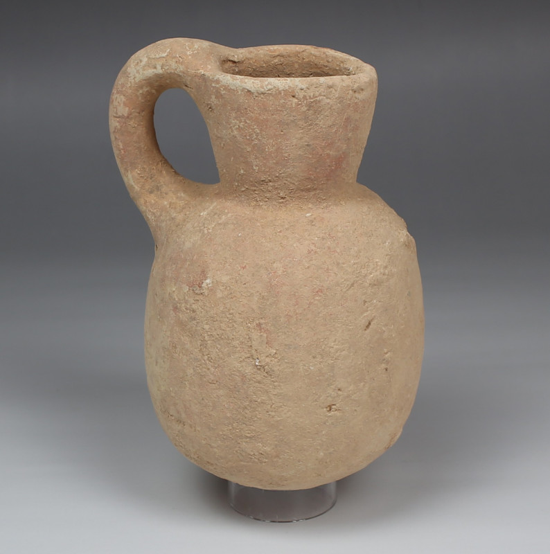 Bronze Age, Canaan jug

ITEM: Jug
 MATERIAL: Pottery
 CULTURE: Bronze Age, C...