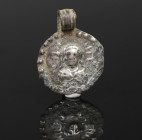 Roman pendant with Helios