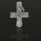 Byzantine cross pendant