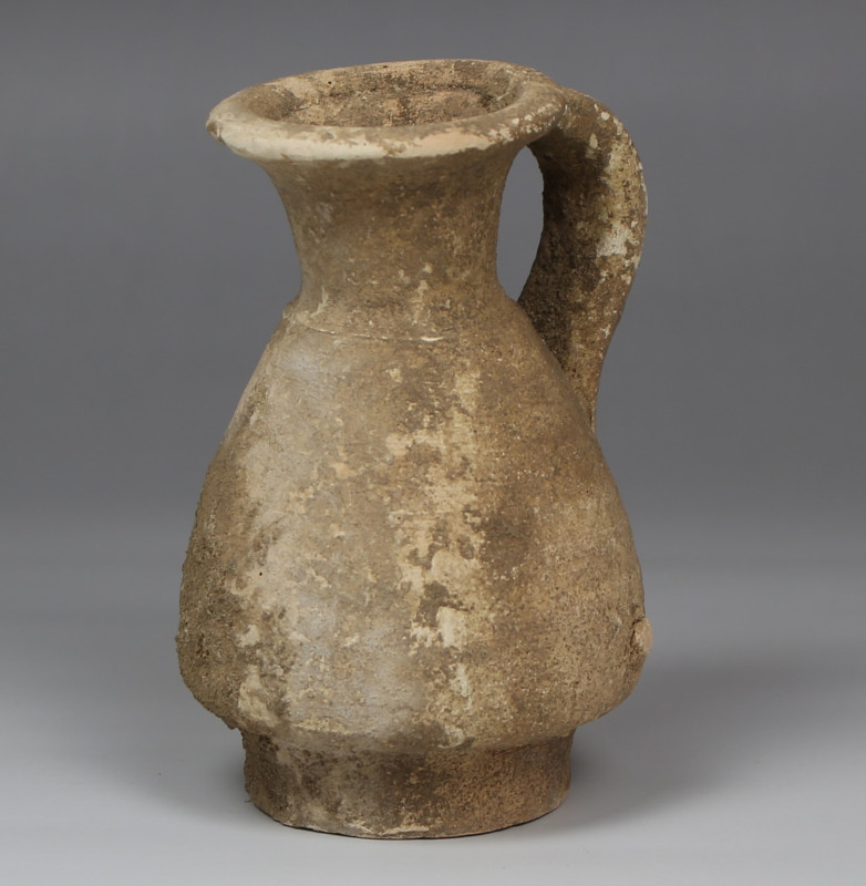 Greek juglet

ITEM: Juglet
 MATERIAL: Pottery
 CULTURE: Greek
 PERIOD: 4th ...