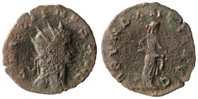 Gallienus. (253-268 AD) BI Antoninian. Antioch. 19mm, 1,43g