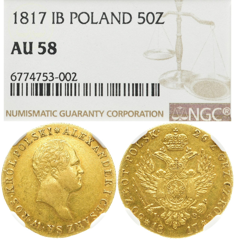 RUSSLAND GROSSFUERSTENTUM / KAISERREICH
Alexander I., 1801 - 1825, für Polen. 5...
