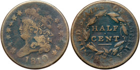 A trio of Early Half Cents