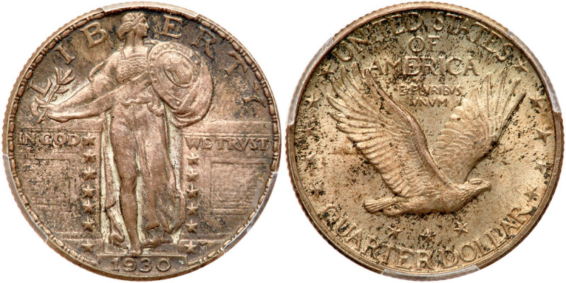 1930 Liberty Standing Quarter Dollar. PCGS MS64

1930. PCGS graded MS-64 Full ...