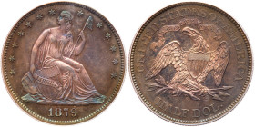 1879 Liberty Seated Half Dollar. PCGS PF65