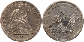 1860-O Liberty Seated Dollar