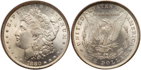 1880 Morgan Dollar. PCGS MS66