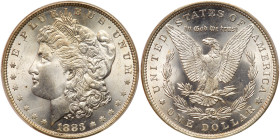 1883 Morgan Dollar. PCGS MS67