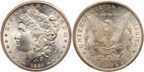 1884-CC Morgan Dollar. PCGS MS65