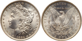 1884-O Morgan Dollar. PCGS MS67