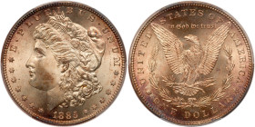 1885 Morgan Dollar. PCGS MS67