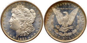 1885-O Morgan Dollar. PCGS MS63
