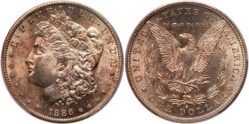 1886-S Morgan Dollar. PCGS MS64