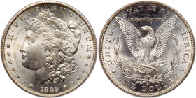 1889-S Morgan Dollar. PCGS MS65