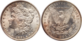 1891 Morgan Dollar. PCGS MS64