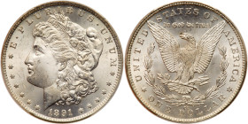 1891-CC Morgan Dollar. PCGS MS65