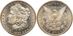 1893-CC Morgan Dollar. PCGS MS64