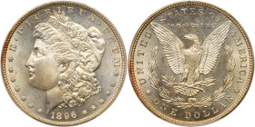 1896 Morgan Dollar. PCGS MS67