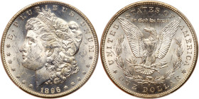 1896-S Morgan Dollar. PCGS MS62