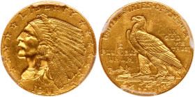 1911 $2.50 Indian