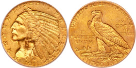 1911 $5 Indian. PCGS MS62