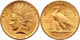 1932 $10 Indian. PCGS MS62
