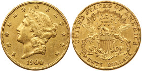 1900 $20 Liberty. AU