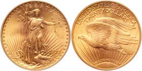 1922 $20 St. Gaudens. PCGS MS65