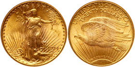 1924 $20 St. Gaudens. NGC MS64