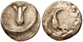 Persian-Period. Mint of or near Jerusalem. Circa 4th century BC. AR Hemidrachm (1.93 g)