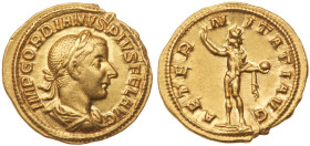 Gordian III. Gold Aureus (4.64 g), AD 238-244. XF