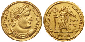 Constantine I, The Great. Gold Solidus (4.43 g), as Augustus, AD 307-337. XF