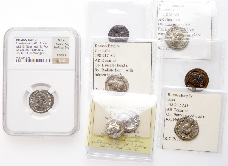 8-piece lot of High Quality Ancients

8-piece lot of High Quality Ancients. Co...