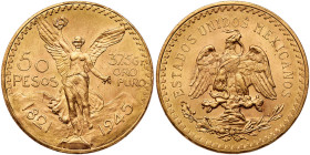 Mexico. 50 Pesos, 1945. BU